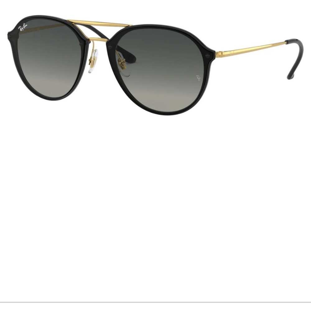 Ray-Ban Blaze Doublebridge 4292N Sunglasses Black - Grey Gradient Dark Grey